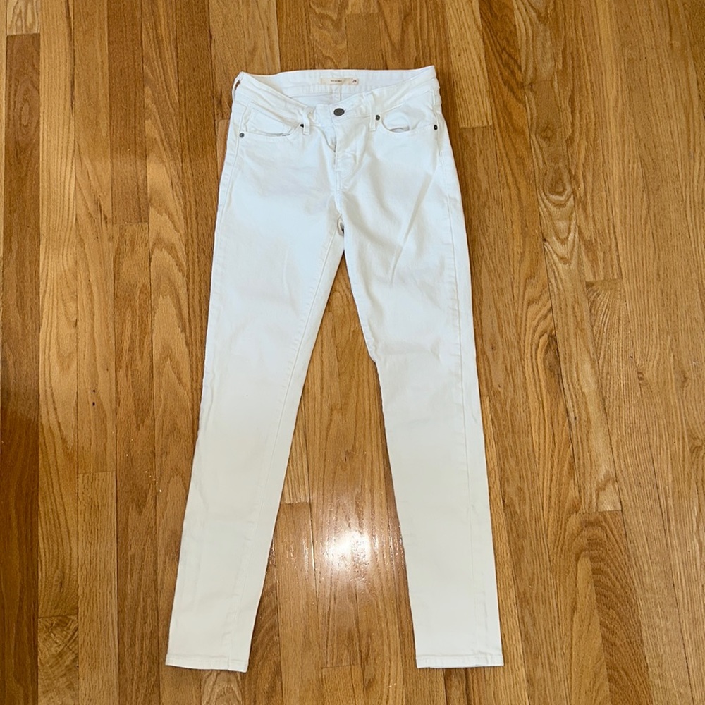 Levi’s White Jeans